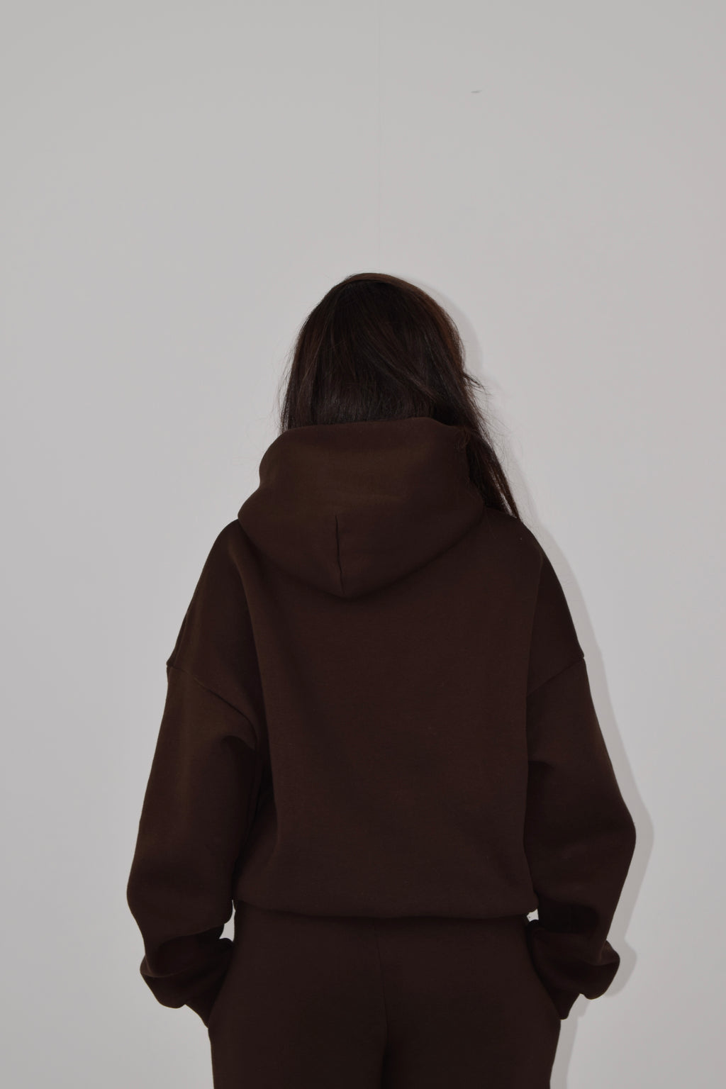 Classic Hoodie in Dark Brown
