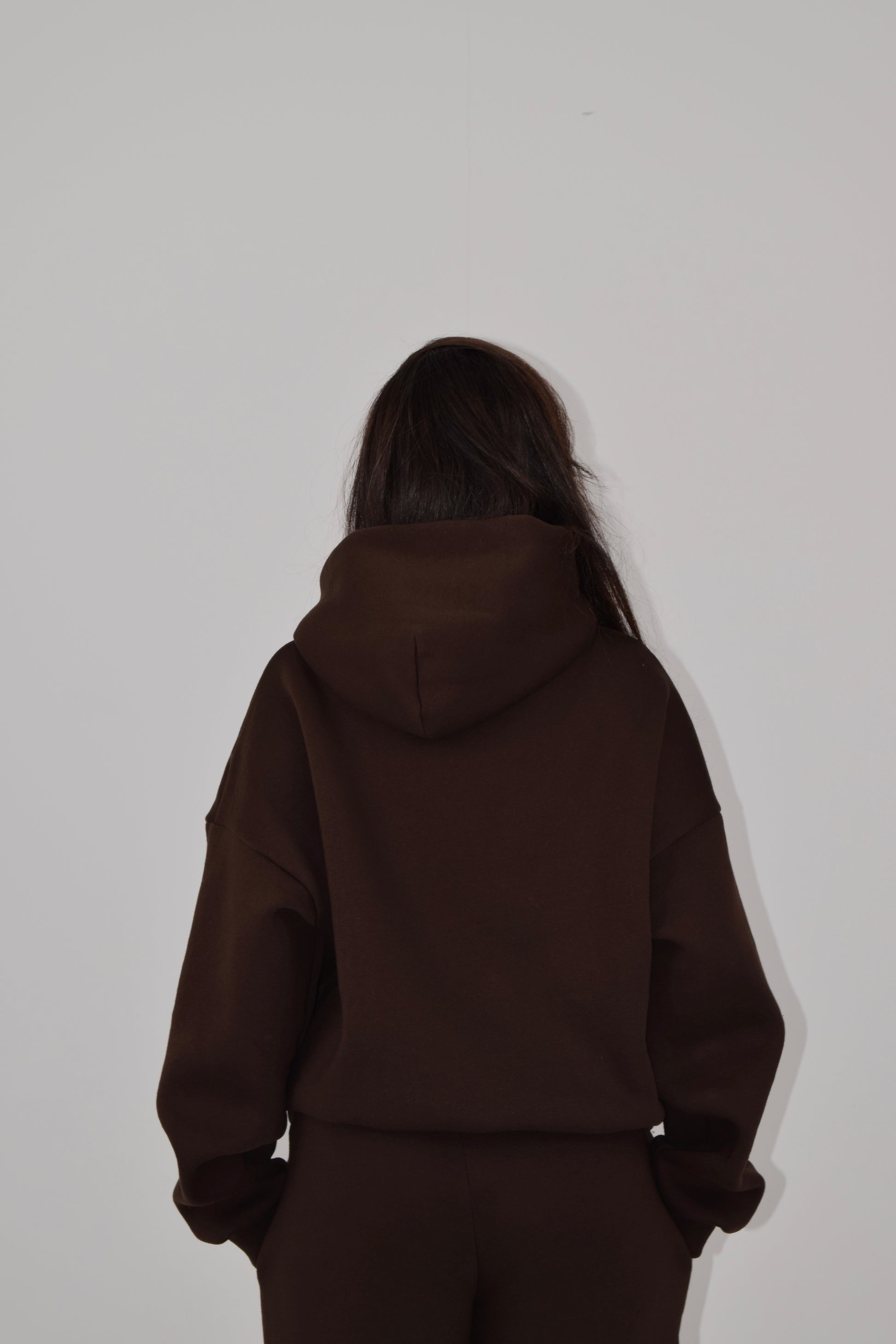 Classic Hoodie in Dark Brown