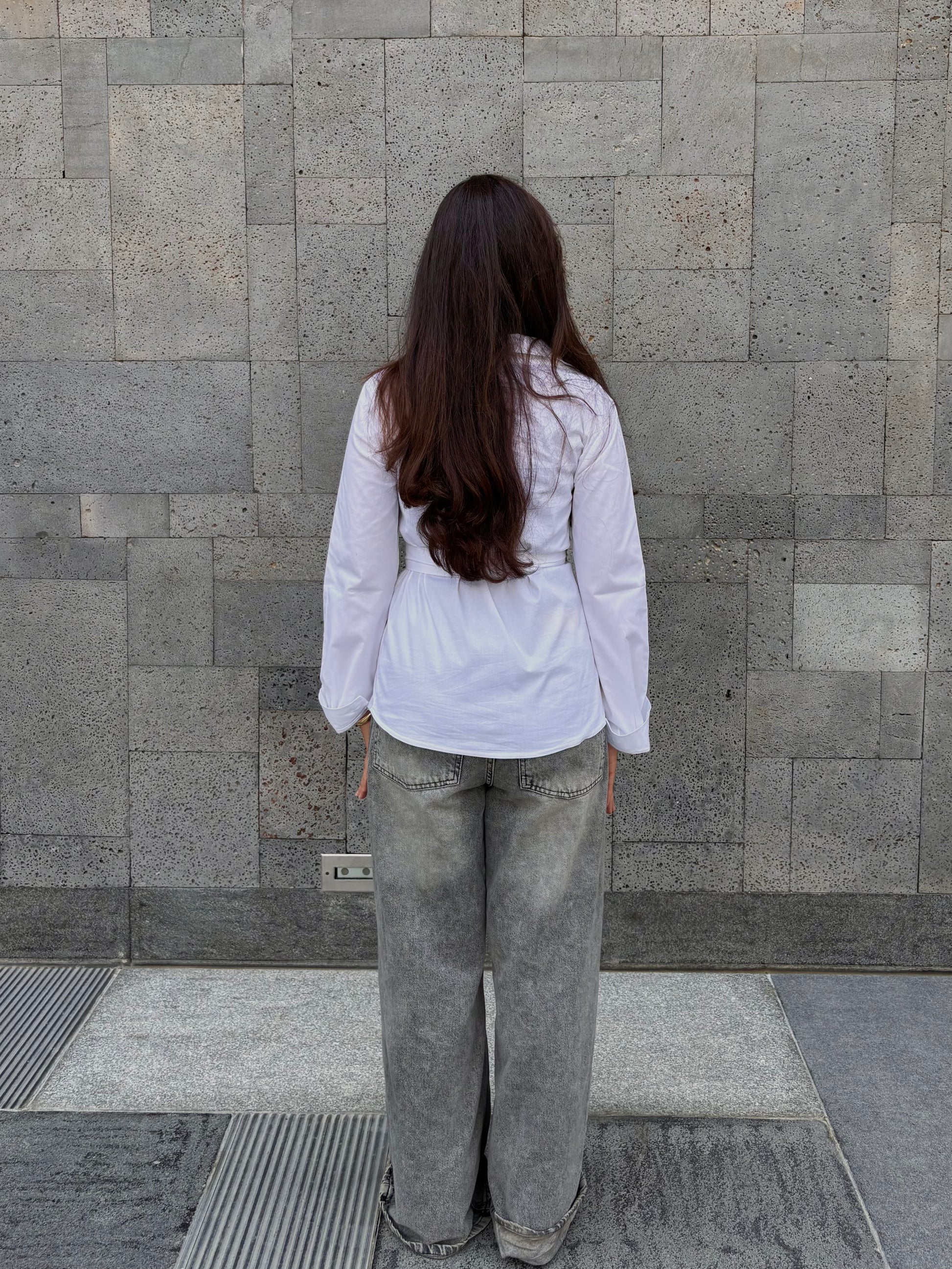 “Rhea” White top