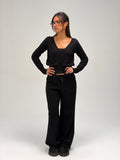 The Classic Knit Set in Black