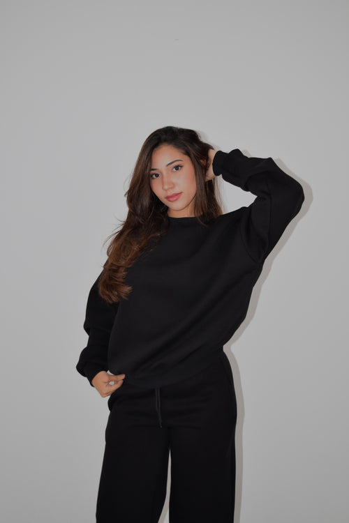 Classic Crewneck in Black