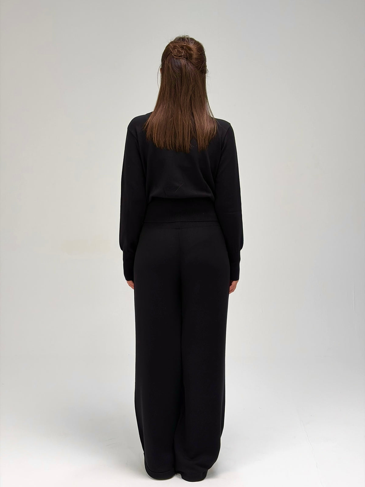 The Classic Knit Set in Black