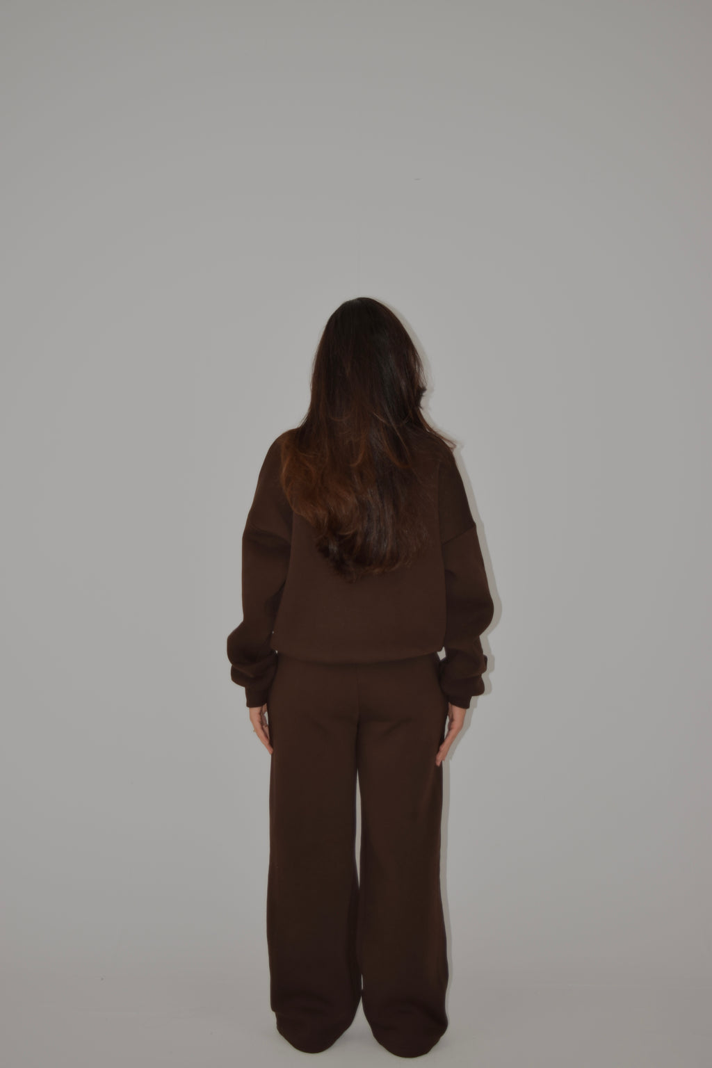 Classic Crewneck in Dark Brown