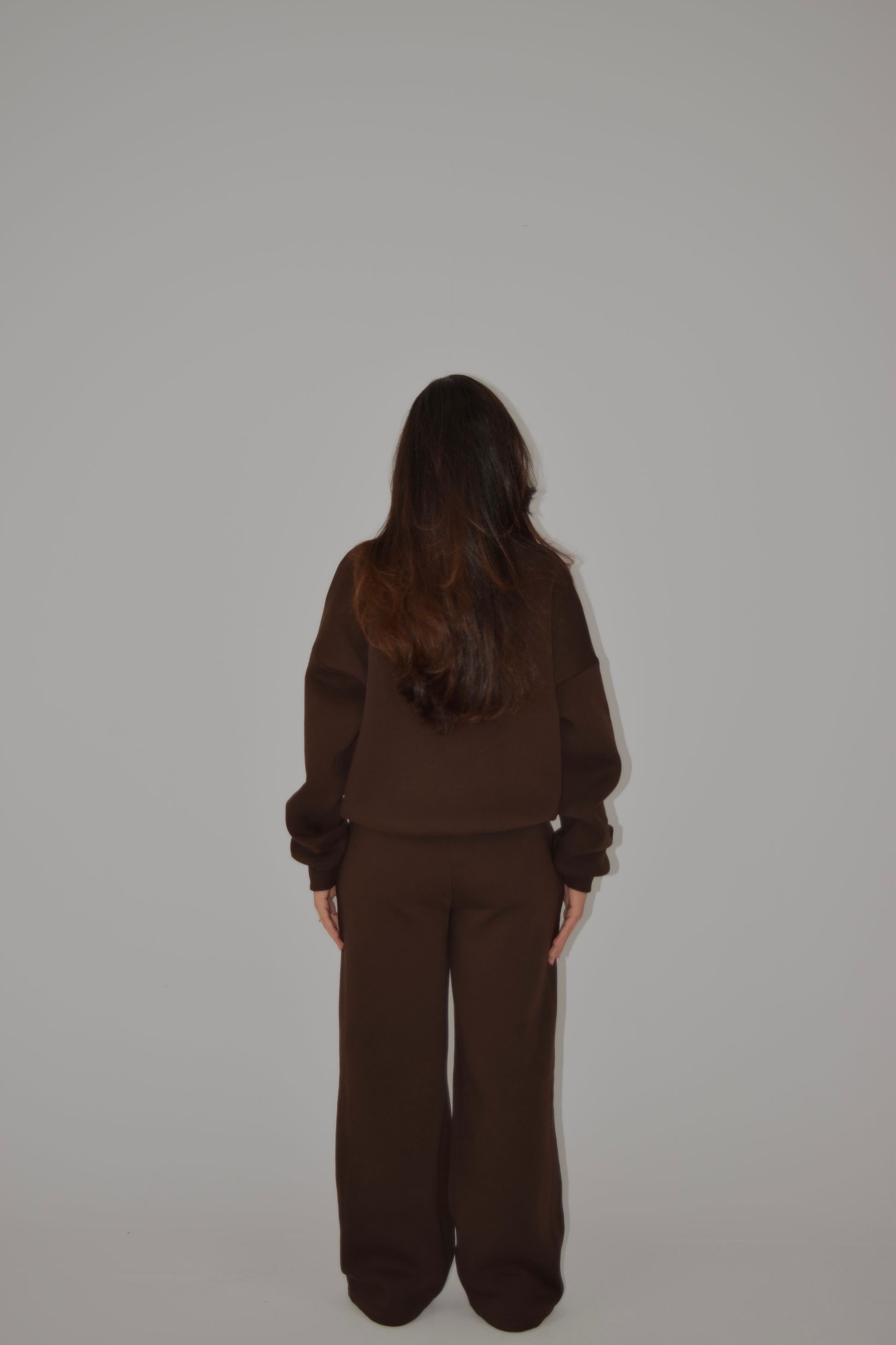 Classic Crewneck in Dark Brown