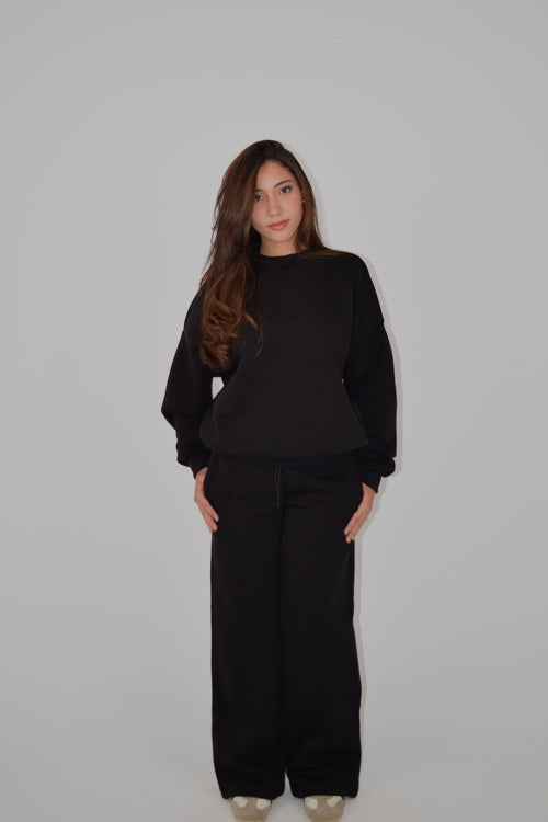 Classic Crewneck in Black