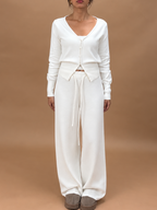 The Classic Knit Set in Off-White