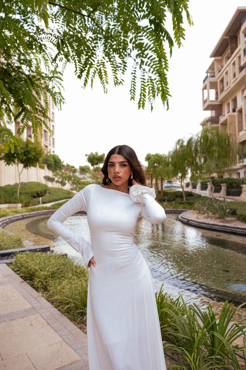 Rêve dress in Off-white