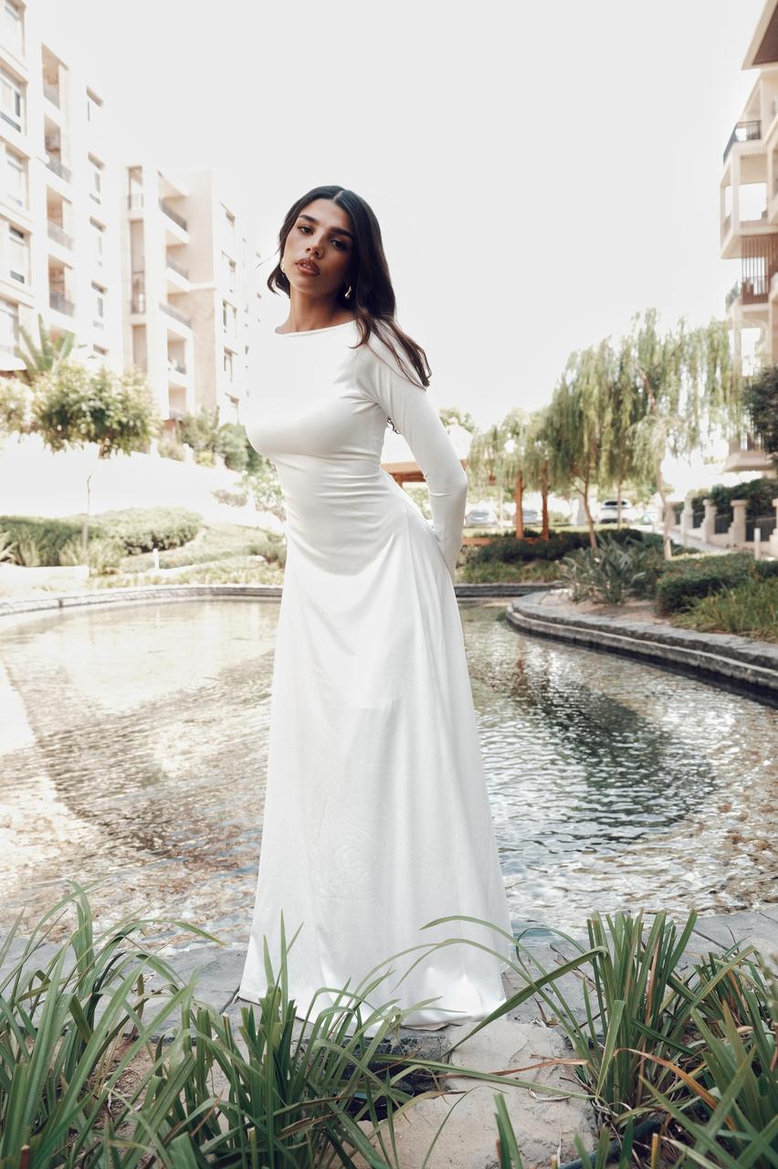 Rêve dress in Off-white